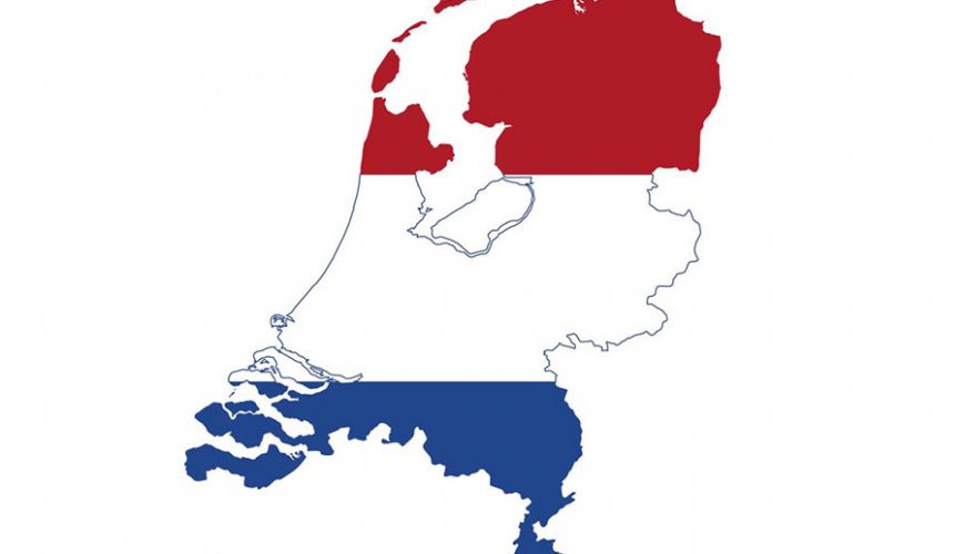 The flag of the Netherlands