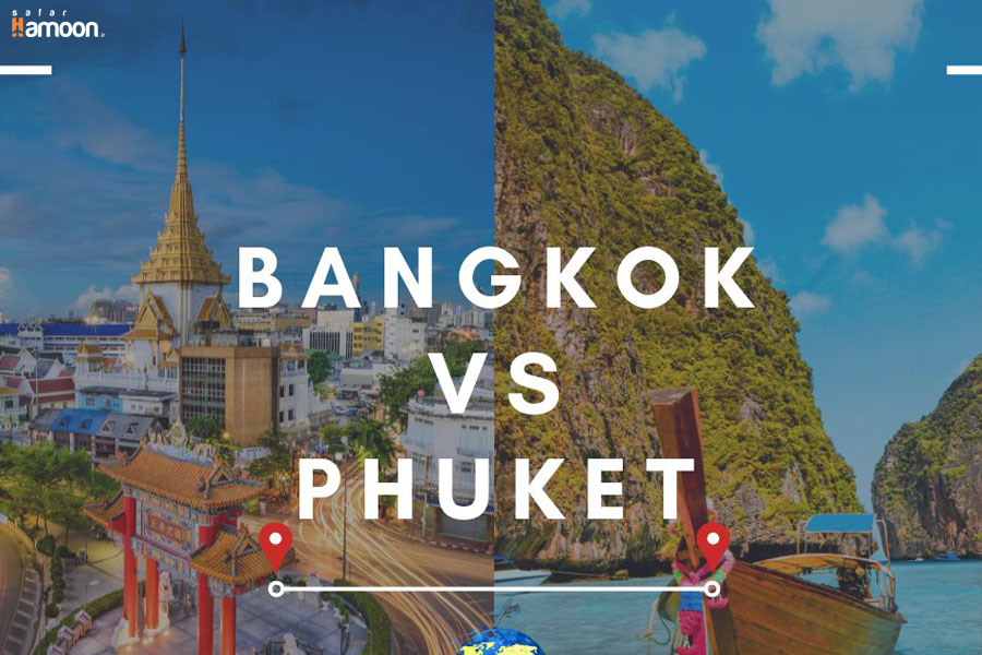 جدیدترین پکیج های ترکیبی تور پوکت + بانکوک